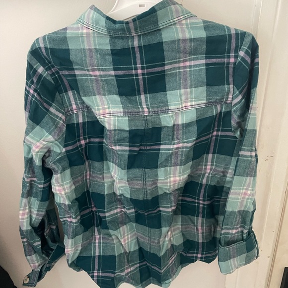 Cat & Jack Girls Flannel - Picture 2 of 3